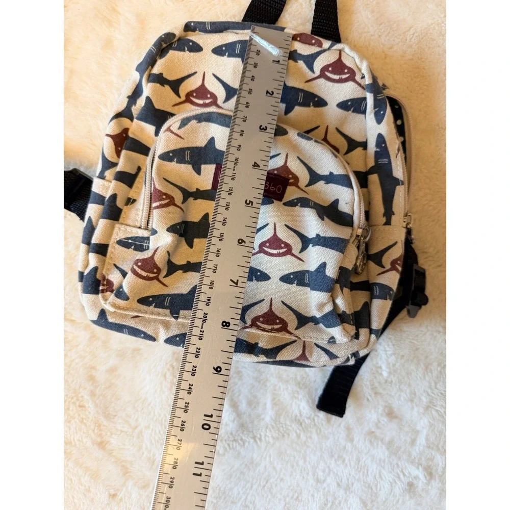 360 Mini Backpack Shark Week School Casual